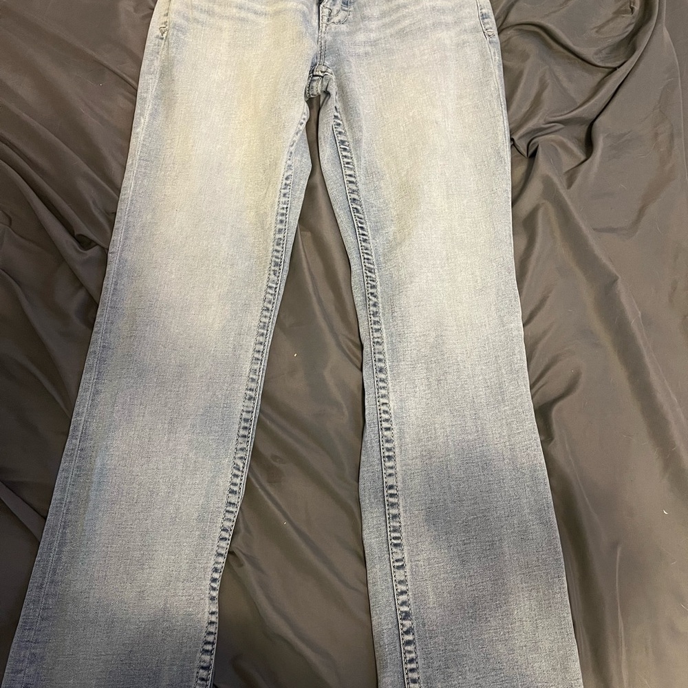 BKE Light Wash Straight Leg Jeans